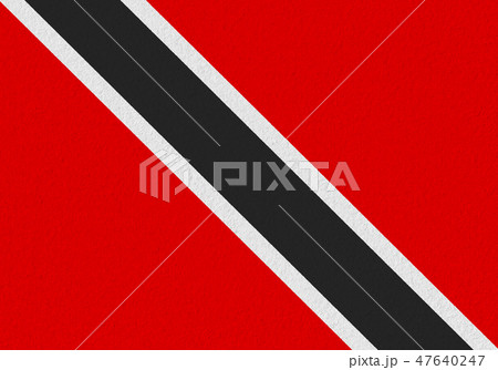Trinidad and Tobago paper flag 47640247