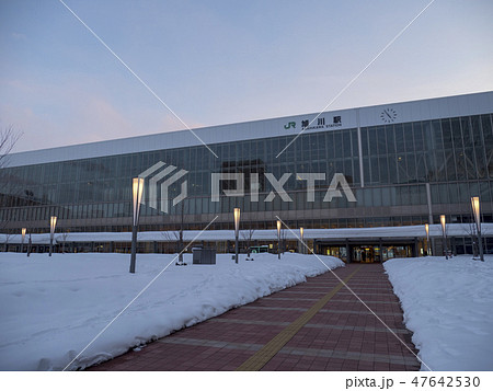 厳冬の北海道・旭川駅 厳冬の北海道・旭川駅 47642530