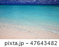 久米島ハテの浜の球美の海とクリアな波 47643482