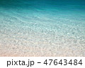 久米島ハテの浜の球美の海とクリアな波 47643484