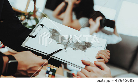 Arab Family at Reception in Psychotherapist Office Arab Family at Reception in Psychotherapist Office 47645088
