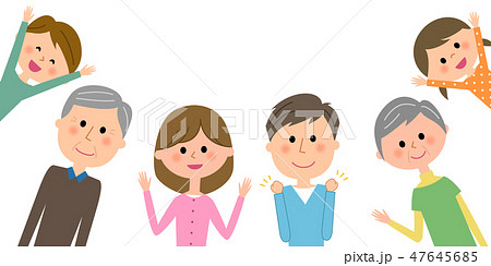 三世代家族 ファミリー 47645685