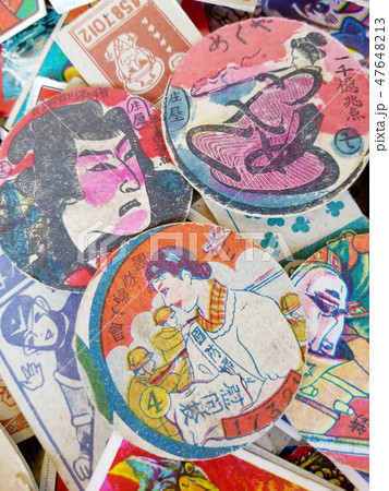 昭和レトロ玩具：メンコ 47648213