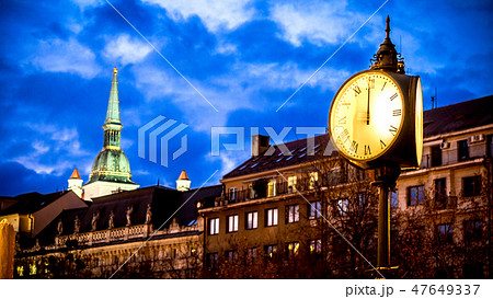 old town part in Bratislava, Slovakia 47649337