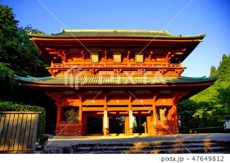 高野山 金剛峯寺 総本山　大門 ／ 総門　（歌山県 伊都郡 高野町） 47649812