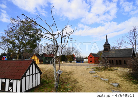 1月　ふなばしｱﾝﾃﾞﾙｾﾝ公園27ﾐﾆﾁｭｱｶﾞｰﾃﾞﾝ･ｵｰﾃﾞﾝｾの町 47649911