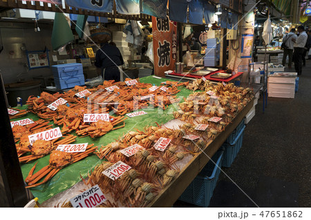 近江町市場 ズワイガニ解禁のにぎわい 近江町市場 ズワイガニ解禁のにぎわい 47651862