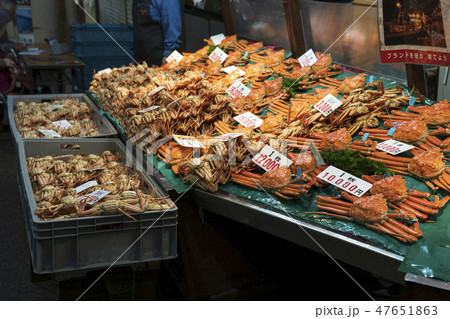 近江町市場 ズワイガニ解禁のにぎわい 近江町市場 ズワイガニ解禁のにぎわい 47651863