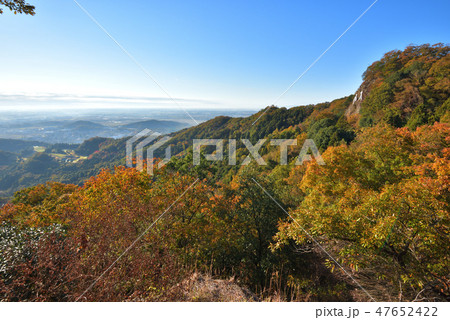 大小山　大小山山頂東側中腹から南方面を見る 47652422