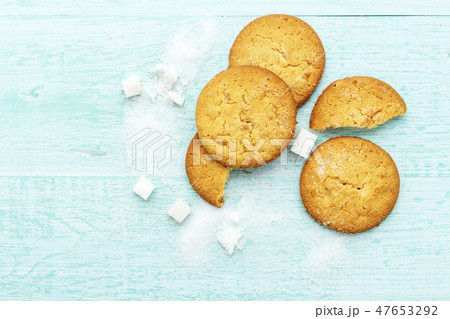 homemade cookies on a wooden background homemade cookies on a wooden background 47653292