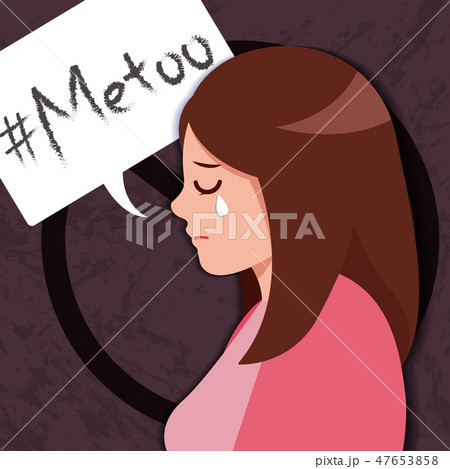 sad girl by Sexual harassment 47653858