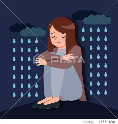 woman with depressed problem 47653898