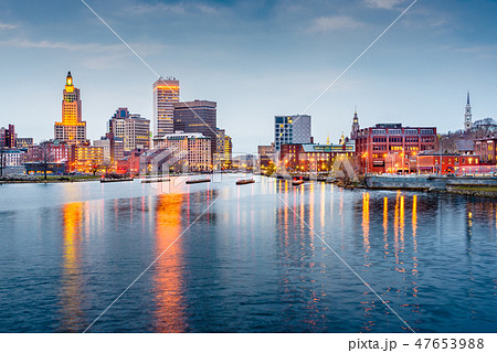 Providence, Rhode Island downtown cityscape Providence, Rhode Island downtown cityscape 47653988