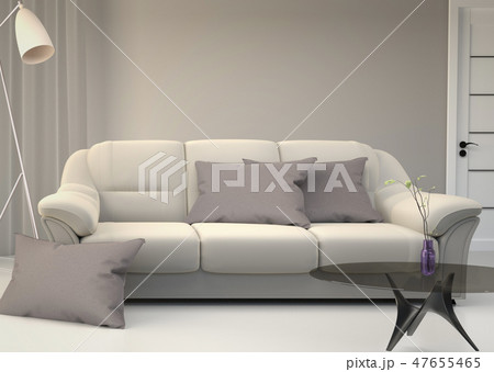 Living Room Interior Scandinavian style 47655465