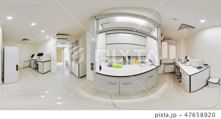 Virtual panoramas 360 clinical complex with laboratories 47658920