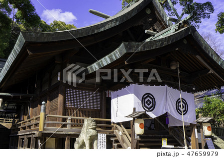 尾道 古寺めぐり 艮神社 拝殿 尾道 古寺めぐり 艮神社 拝殿 47659979