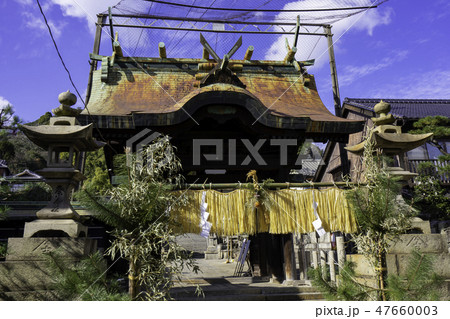 尾道　古寺めぐり　艮神社　随身門 47660003