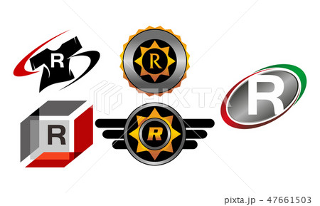 Logotype V Modern Template Set 47661503