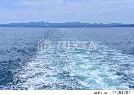 陸奥湾フェリーの風景 陸奥湾フェリーの風景 47661704