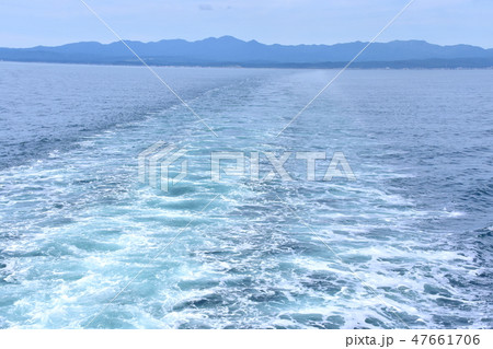 陸奥湾フェリーの風景 陸奥湾フェリーの風景 47661706