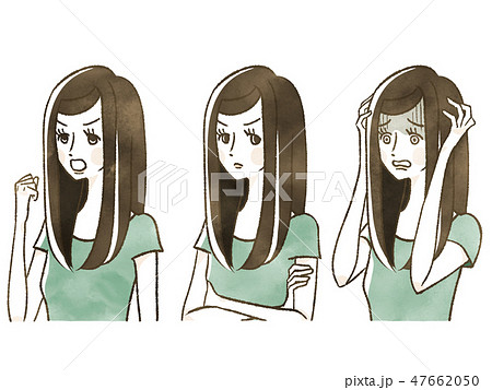 女性-表情 47662050