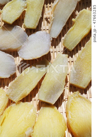 自家製干しイモ　乾燥　美味しい 47663285