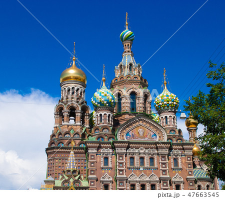 ロシア サンクトペテルブルク 血の上の救世主教会 47663545
