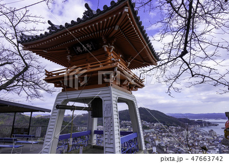 尾道　古寺めぐり　千光寺　驚音楼の鐘 47663742