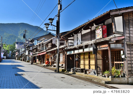 南砺市　井波の町並み 47663820