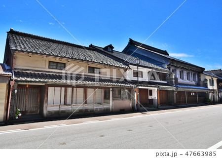 高岡市　山町筋の町並み 47663985
