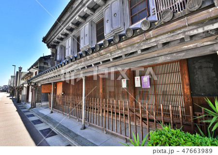 高岡市　山町筋の町並み 47663989