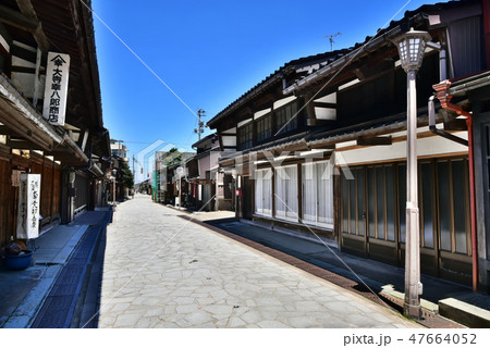 高岡市　金屋町の町並み 47664052