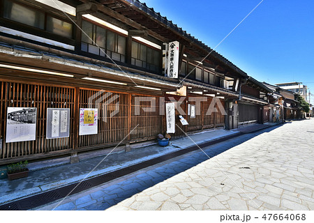 高岡市　金屋町の町並み 47664068