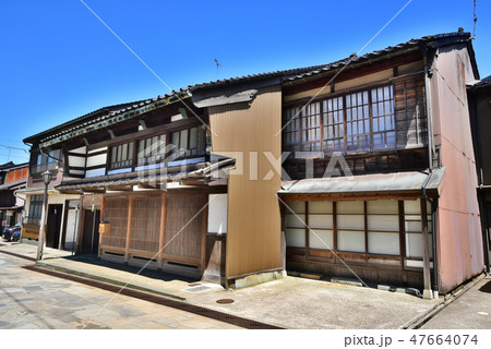 高岡市　金屋町の町並み 47664074