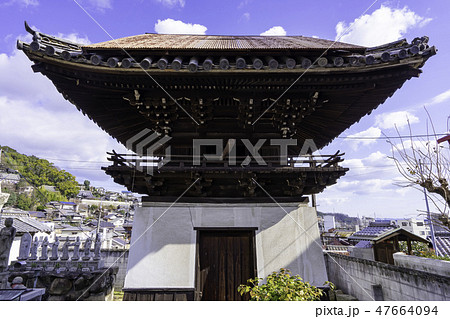 尾道　古寺めぐり　善勝寺　袴腰鐘楼 47664094