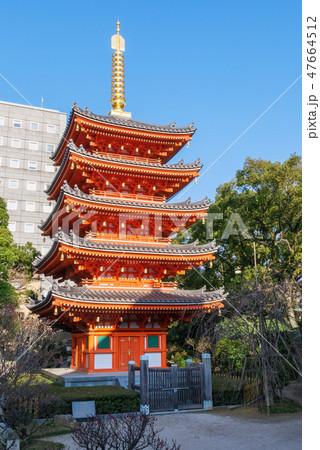 東長寺　五重塔 47664512