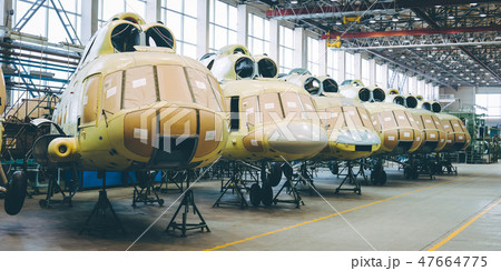 helicopter aviation plant 47664775