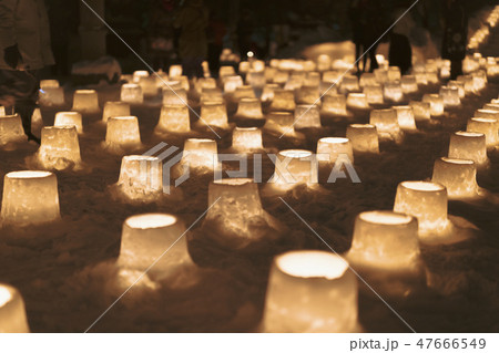 定山渓 雪灯路 定山渓 雪灯路 47666549