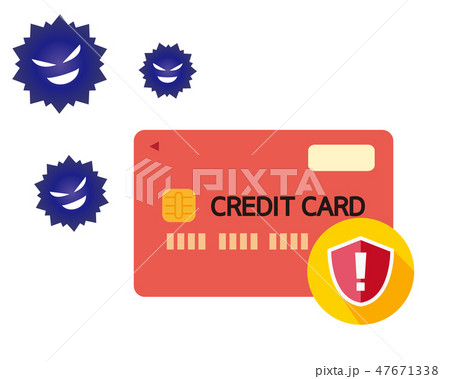 キャッシュカード　クレジットカード　CARD　銀行　アイコン 47671338