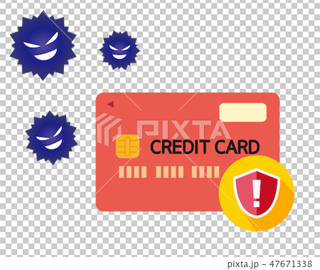 キャッシュカード　クレジットカード　CARD　銀行　アイコン 47671338