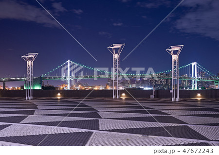 レインボーブリッジの夜景 47672243