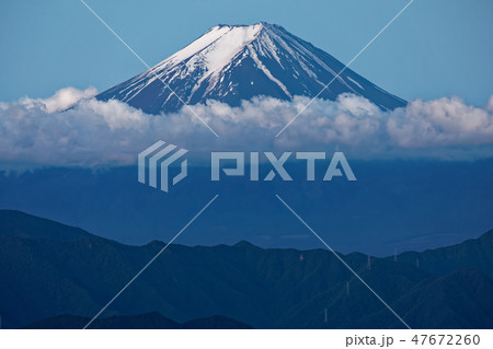 大菩薩嶺から見る未明の富士山 大菩薩嶺から見る未明の富士山 47672260
