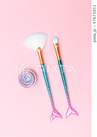 Make up brush Mermaid's tail Make up brush Mermaid's tail 47673951