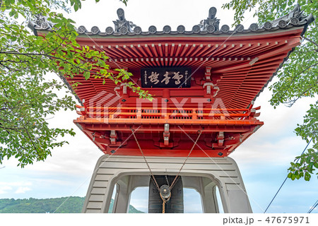 尾道 千光寺の鐘楼 尾道 千光寺の鐘楼 47675971