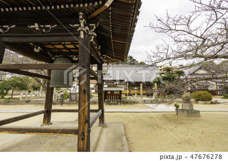 尾道　古寺めぐり　宝土寺　境内　梵鐘 47676278