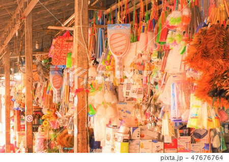 カンボジア　お土産店　シェムリアップ　オールドマーケット 47676764