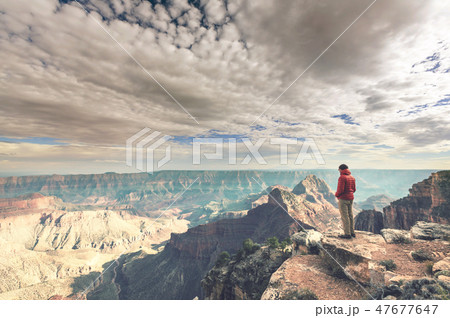 Hike in Grand Canyon 47677647