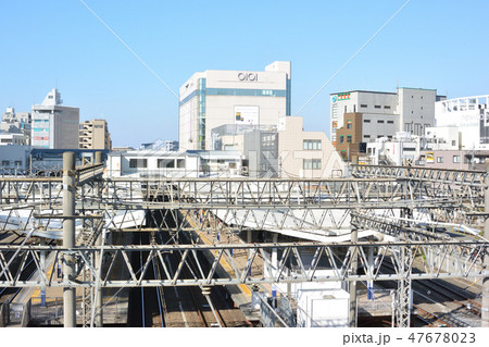 東武東上線志木駅の写真素材 東武東上線志木駅の写真素材