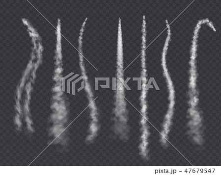 Smoke trail. Plane trails light airplane smoke avion cloud vapour sky contrail abstract rocket Smoke trail. Plane trails light airplane smoke avion cloud vapour sky contrail abstract rocket 47679547