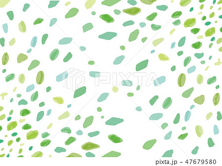 水彩葉っぱ背景のイラスト素材 47679580 Pixta